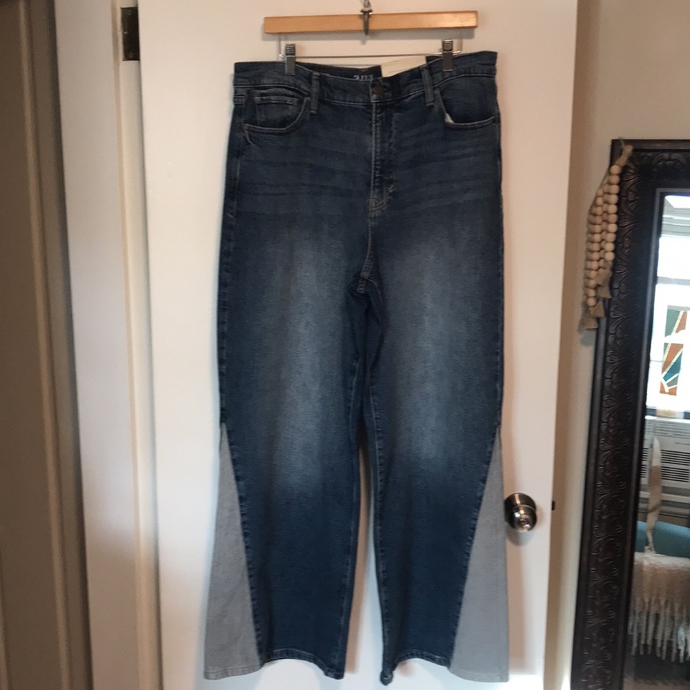 NEW a.n.a High Rise Wide Leg Jean Remix 12 - Picture 4 of 11